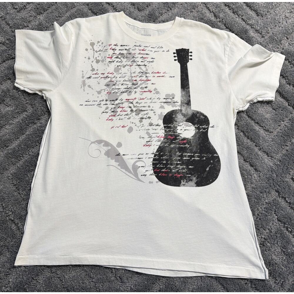 Daniel Cremieux Official Guitar Graphic Men's T-Shirt Size XL